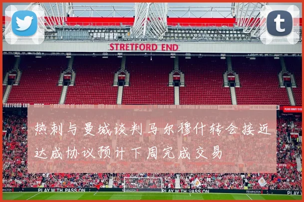 热刺与曼城谈判马尔穆什转会接近达成协议预计下周完成交易